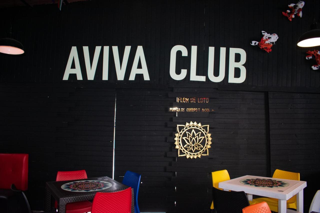 Club Aviva Guatavita - Hostel - Restaurante, Disco & Bar Экстерьер фото